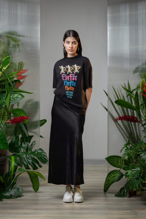 Jimmy Jimmy Printed T-Shirt - Black