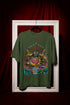 Inner Cosmos Printed T-Shirt - Green