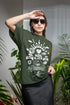 Fatafati Kolkata Printed T-Shirt - Green