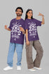 Fatafati Kolkata Printed T-Shirt - Purple