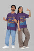 Monday To Friday Printed T-Shirt - Purple