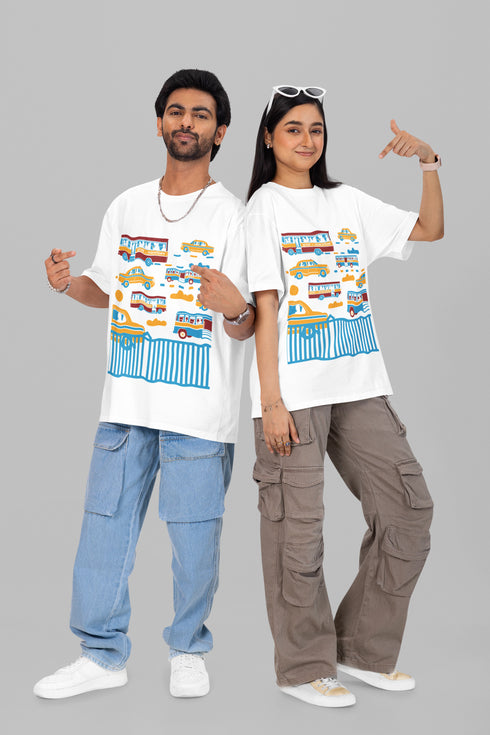 Monday To Friday Printed T-Shirt - White