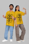 Aamchi Mumbai Printed T-Shirt - Mustard Yellow