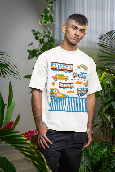 Monday To Friday Printed T-Shirt - White