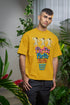 Jimmy Jimmy Printed T-Shirt - Mustard Yellow