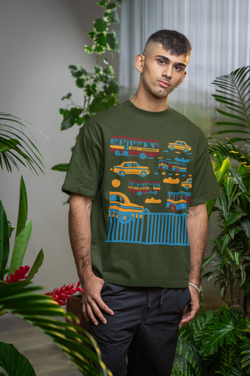 Monday To Friday Printed T-Shirt - Green